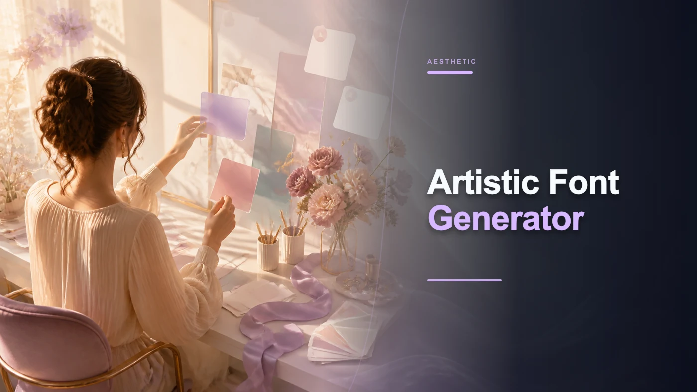 Artistic Font Generator banner artwork