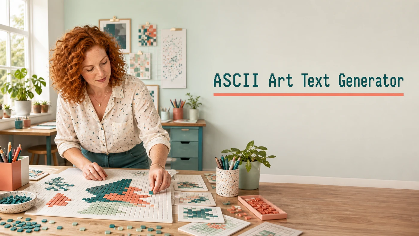 ASCII Art Text Generator banner artwork