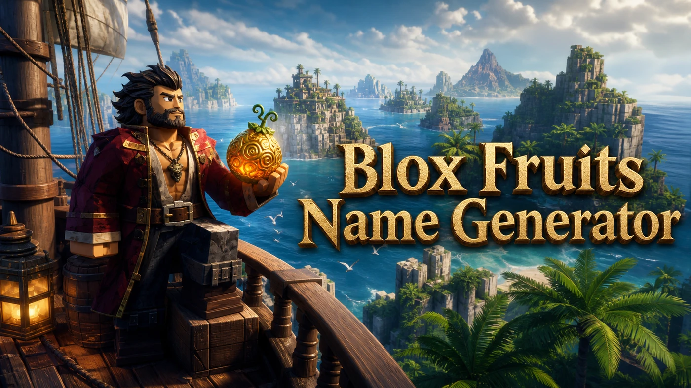 Blox Fruits Name Generator banner artwork