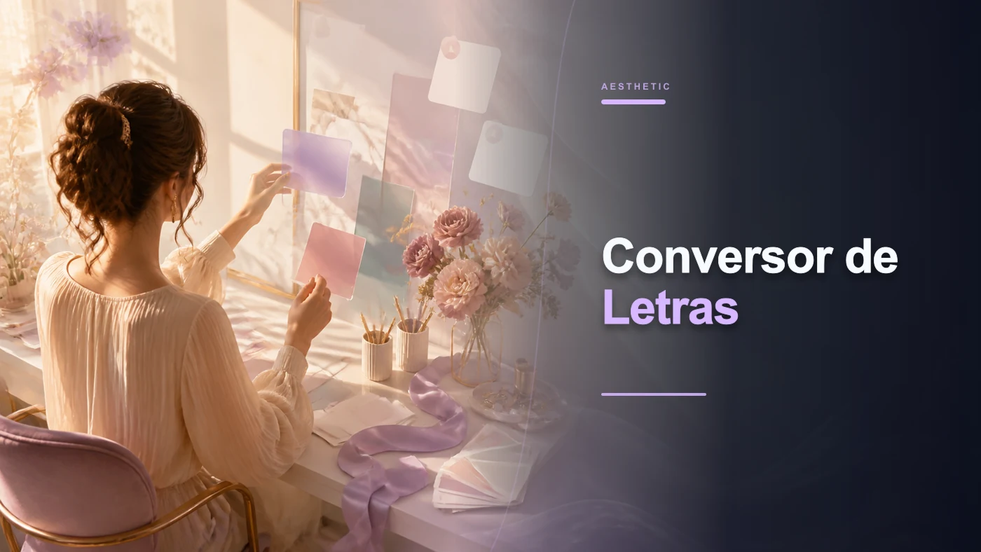 Conversor de Letras banner artwork