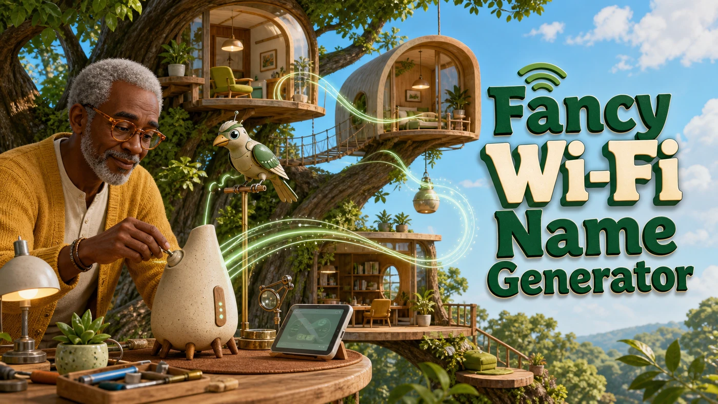 Fancy Wi-Fi Name Generator banner artwork