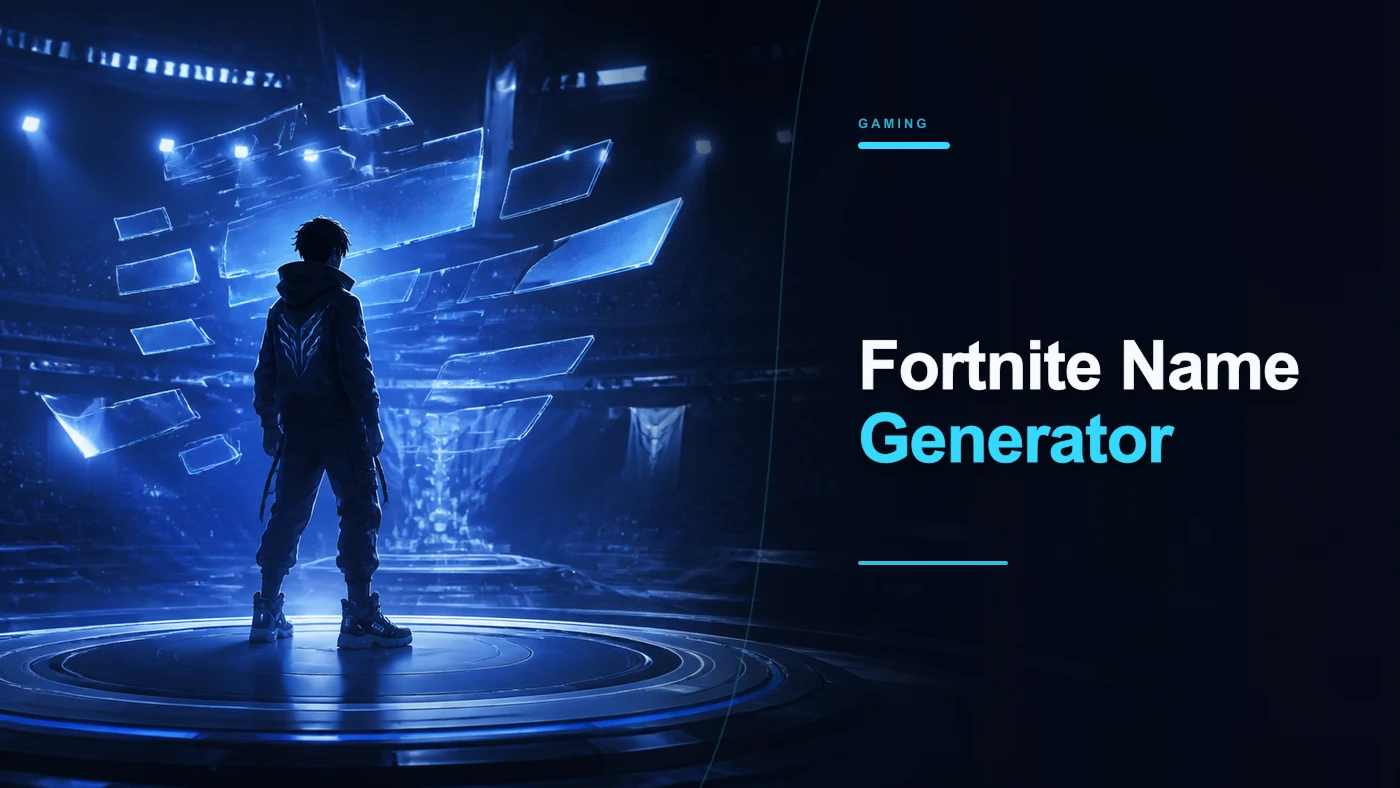 Fortnite Name Generator banner artwork