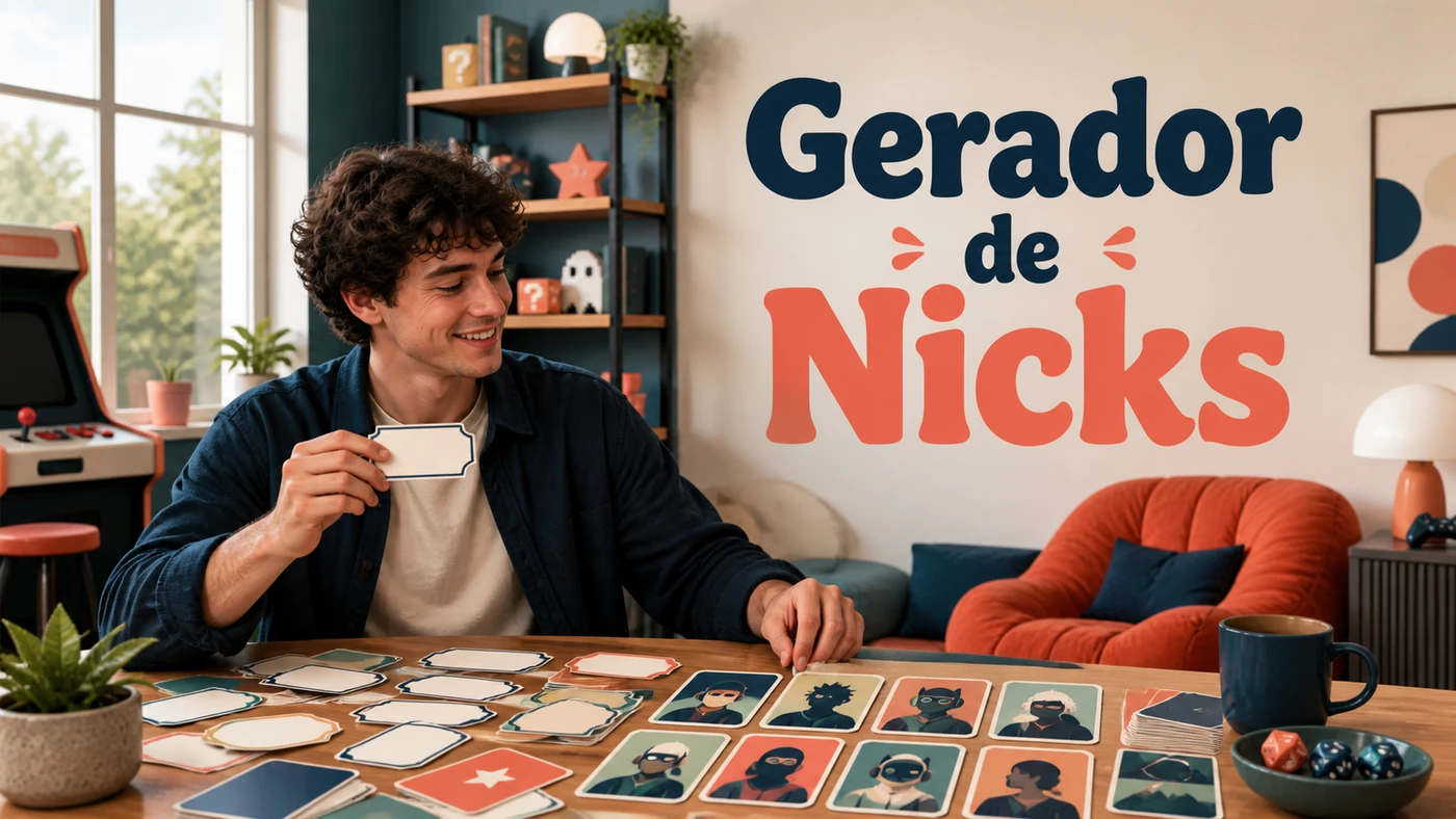 Gerador de Nicks banner artwork