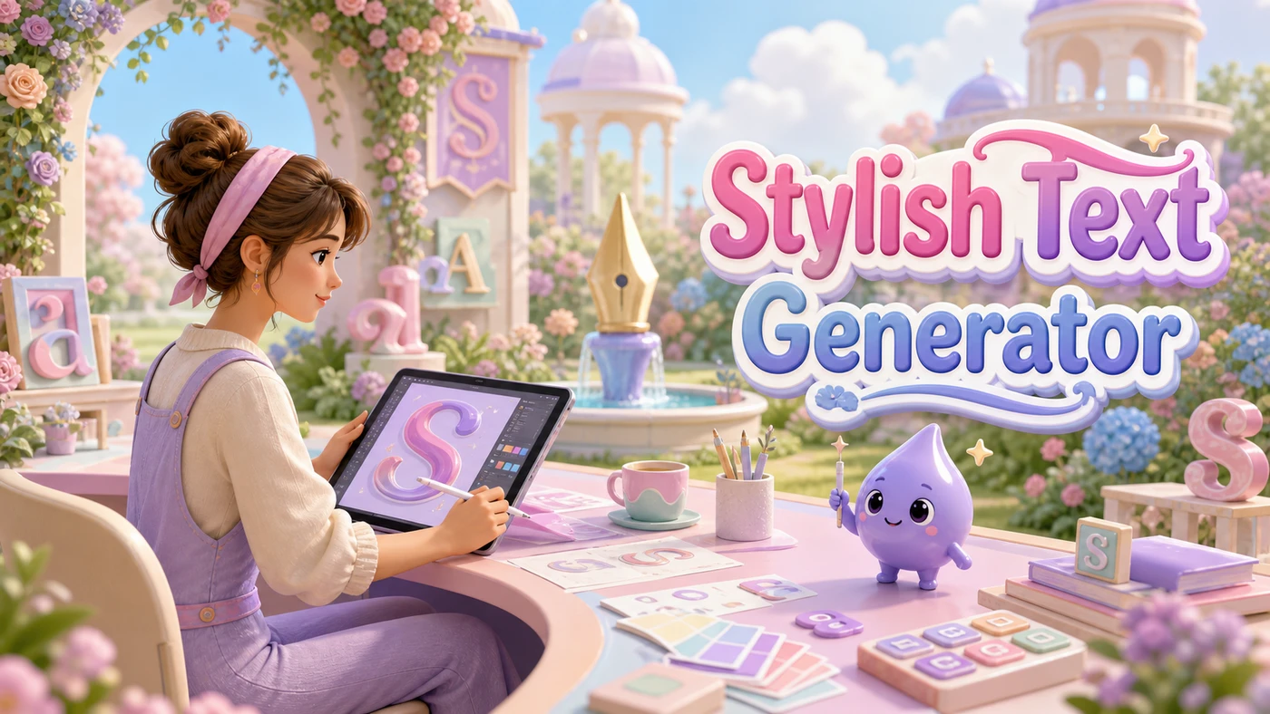 Stylish Text Generator banner artwork